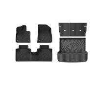 Sinistra/Guida A Destra Per Zeekr 7X 2024-2026 Tappetini Auto Per Cargo Schienale Liner Trunk Pad TPE 3D Piede Zerbino All Tappetino Bagagliaio Posteriore(Left full set)