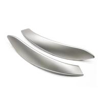 Sinistra Portiere Interne Set 2/4 Pezzi Maniglia Interna Porta Esterna Rivestimento Per BMW Serie 3 4 Per M3 Per M4 Per F30 Per F80 Per F31 Per F32(Silver 2PCS)