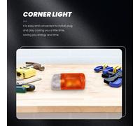 Sinistro Angolo Luce Indicatore Lampada Ricambio per Controllo Y60 1987-1994