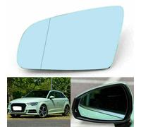 Sinistro passeggeri Laterale Retrovisore Vetro Specchietto Blu per Audi A4 B6 B7