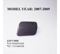 Sinistro Side Faro Rondella Cover per VW Touareg 7L MK1 facelift 07-09 Grey LR7M