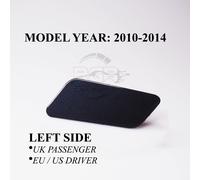 Sinistro Side Faro Rondella Cover per VW Touareg 7P MK2 10-14 Deep Black LC9X