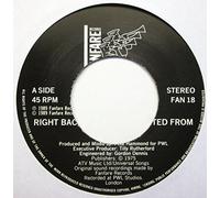 SINITTA - right back where we started from 45 rpm single