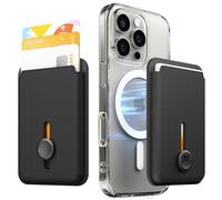 Sinjimoru M-Viica Button Wallet, Nero