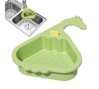 Sink Catcher - Sturdy Food Filter | Space-Saving Drain Container with Anti-Clogging Basket Feature, Fruit Salad Rice Vegetable Rinse Holder for Home Kitchen Faucet Bathroom Washing Cooking Uti