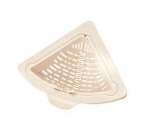 Sink Corner Rack - Magnetic Drain Basket Corner Hygienic Food Strainer ABS Storage, Easy Empty Kitchen Accessory | Waste Collector for Fruit Vegetable Scraps Peelings Countertop Tidy