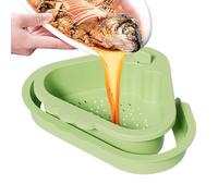 Sink Drain Basket, Anti Clogging Food Waste Collector with Dry Wet Separation Design, Kitchen Strainer for Restaurant, Apartment, Hotel, Rental, and Efficient Daily Waste Management