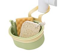 Sink Drain Basket, Faucet Hanging Strainer, Foldable Silicone Filter, Adjustable Clip Design, Easy Rinse Material, Ideal for Home Restaurant Kitchen Cleanup, 5.91x9.84x3.54 inches