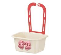 Sink Drain Basket, Faucet-Mounted Food Vegetable Shelf, Multipurpose Strainer Holder for Kitchen Rice Meat Soap Fruit Washing in Bathroom Apartment Travel Utility Sink 14x11.8x7.0cm