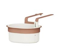 Sink Drain Basket, Foldable Silicone Filter Holder, Adjustable Faucet Hanging Strainer Food Waste Space Saving Suspended Design for Kitchen, Home, Ristorante, Rental, Hotel, Apartment Use