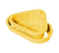 Sink Drain Basket, Food Waste Collector, 10.04x8.66inches, Anti-Clogging Strainer, Dry-Wet Separation Design, Durable Easy-Clean Material, Ideal for Kitchen, Restaurant, Apartment, Hotel, Rental Use
