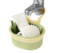 Sink Drain Basket, Silicone Foldable Faucet Suspending Filter Basket, Adjustable Kitchen Food Waste Strainer, Ideal for Home, Restaurant, Business, Rental, Hotel, Apartment, Easy to Install
