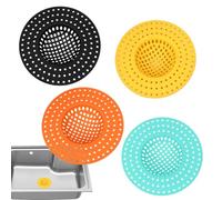 Sink Drain Catcher - Garbage Disposal Anti Clog Cover, Kitchen Sink Filter Strainer | Mesh Drainage Basket, Home Apartment Hotel School Use, Easy Clean Plumbing Protector, Waste Disposal Hel