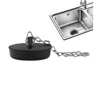 Sink Drain Stoppers, Multipurpose Rubber Plug, Heat-Proof Bath Stopper, Portable Household Cesspool Plug, Leak Prevention Tool, Easy-to-Use Compact Design Supporting Bathtub Kitchen Bathroom