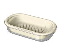 Sink - Filtro per lavello, sopra il cestello per lavello, sopra il cestello per lavandino, sicurezza alimentare, scarico rapido, pulitore per frutta per pasti domestici, preparazione dei piatti