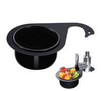 Sink Food Catcher Basket - Maintain A Clog Free And Efficient Kitchen, Unique Triangular Swan Strainer Styling, 22x10x6cm Corner Fit + Multi Use Design, High Grade Stainless Steel Rust Proof Metal,