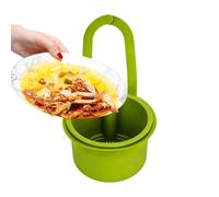 Sink Food Strainer Basket - Drain Catcher | Adjustable Hanging Design | Fine Mesh Filtering - Urface, Push-to-Empty OpeřAtíon, Self-Cleaning Structure, Suitable for Food Scraps & Rinsing Tasks, for