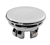 Sink Overflow Ring - Bathroom Kitchen Sink Basin Trim Overflow Cover, Hole Insert Cap Chrome, Hole Insert In Cap, Hollow Ring Triangle For Holes Diameter Replacement Ceramic Pots For Home Sinks Bath