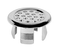 Sink Overflow Ring Sturdy Sink Hole Replacement Hole Cap Round Basin Overflow Trim For Bathtub Kitchen