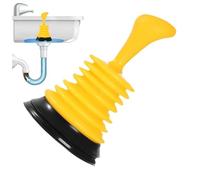 Sink Plunger, Small Tub Drain Unblocking Clog Remover Tool, Portable Suction Cleaning Device For Homeowners Plumbers Restaurants Home Office Apartment Coffee Shop Dorm Bathroom Room Salon Studio Use