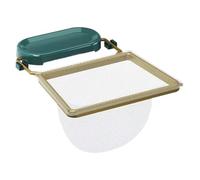 Sink Rack, Mesh Strainer, Kitchen Catcher, PP Frame, Bag Holder Design, 6.5x4.72x8.39 inches, Sturdy, for Food Hair Garbage Filter, Bathroom Drain Cleaner, Disposal Waste Trap