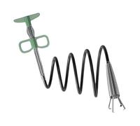 Sink Snake Drain Tool | Trivella di scarico del bagno a 4 artigli - Forniture per lo sblocco del del bagno per idraulici Lavanderia commerciale residenziale Gestori di proprietà Proprietari
