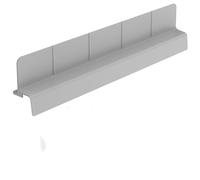 Sink Splash Guard, paraspruzzi per lavello in silicone, riutilizzabile, potente design a ventosa, per lavello, cucina, isola (grigio latte)