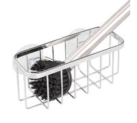 Sink Sponge Holder - Dish Sponge Holder, Dish Rag Holders With Suction Cup, Rustproof Stainless Steel Self-Draining Organizer, Sink Organizer Rack For Home RV Draining Cabinet Corner Inside Hotel