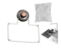 Sink Strainer Basket, Suction Catcher Holder, Food Debris Rack, 6.14x6.89x0.98 inches, Removable Mesh Filter, Corner-Mount Design Feature, Vegetable Fruit RV Apartment Bathroom Commercial Use