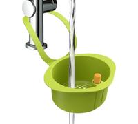 Sink Strainer - Press Dumping Hardware, Faucet Mount Basket, Household Waste Supply, Home Vegetable Garbage Tool, Apartment Restaurant Accessory, Kitchen Drainage Piece, Modern Utility Design