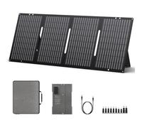 SinKeu Pannello solare pieghevole da 60 W, 18 V, pannello solare con uscita USB/tipo C/DC, caricatore solare per Powerstation portatile, per esterni, balcone, giardino, campeggio, roulotte