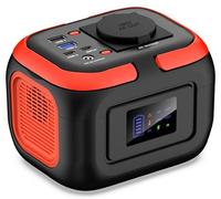SinKeu Powerstation portatile 97 Wh, 26400 mAh, mini generatore con presa AC da 120 W, 230 V, 12 V, DC, porte USB per cellulare, laptop, alimentazione mobile, batteria per campeggio, viaggio