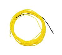 Sinking Tenkara Line 2,7 m d'acqua dolce leggera in acqua salata pesca a mosca gialla 2,7 m