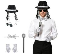 Sinleey Costumi Ballo Degli Anni 80 E 90 Feste Tematiche | Componenti Festive Costumi E Accessori Tematici Vecchi Stili Abiti Disco Luminosi Attrezzature Festive Le Rappresentazioni