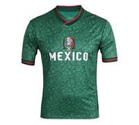 SINLEISI Maglia da calcio per tifosi della Coppa del Mondo 2026 - Argentina, Brasile, Messico e USA, Messico, L