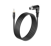 SinLoon Cavo audio da 3 pin XLR a 3,5 mm placcato oro | 2 m/6,5 FT cavo microfono professionale simmetrico per mixer, apparecchiature palcosceniche (moduli XLR)
