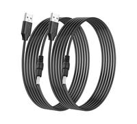 SinLoon Cavo di alimentazione da USB a DC 3,5 x 1,35 mm, 5 V2 A 10 FT (3 m), cavo di ricarica per telecamere IP/luci LED/set-top box, nucleo in rame puro