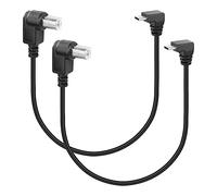 SinLoon Cavo stampante da USB B a USB C 2 pezzi Cavo USB 2.0 da tipo B a tipo C compatibile con stampante, controller MIDI, tastiera MIDI (Type B (Right))