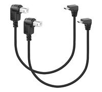 SinLoon Cavo stampante da USB B a USB C 2 pezzi Cavo USB 2.0 da tipo B a tipo C compatibile con stampante, controller MIDI, tastiera MIDI (Type B (down))
