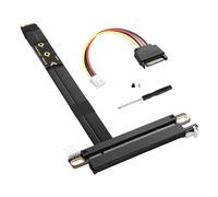 SinLoon M.2 NGFF NVMe Key M a PCIe 3.0 X16 Cavo Extender M.2 a PCI-E 3.0 X16 Femmina Riser Cavo per M2 2230 2242 2260 2280 20CM
