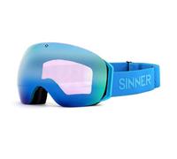 SINNER Avon-Matte Sky Double Blue DBL ORNG SINTRAST-Cat. S3+S1 - Occhiali da sole, unisex, multicolore, taglia unica