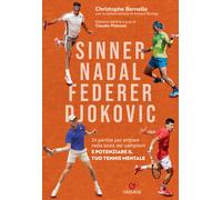 Sinner, Nadal, Federer e Djokovic. 24 partite per entrare nella t