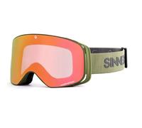 SINNER Olympia + Matte Moss Green-Double Orange SINTRAST Vent-Cat. S1 - Occhiali da sole, unisex, multicolore, taglia unica