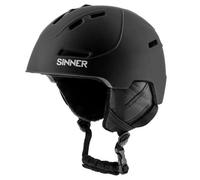 Sinner Silverton-Matte Black-L (59-62) Casco, Adulti Unisex, Multicolore (Multicolore)