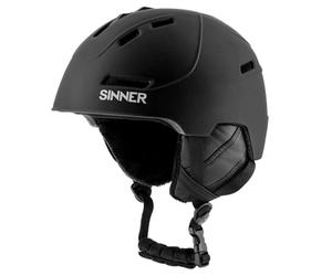 Sinner Silverton-Matte Black-L (59-62) Casco, Adulti Unisex, Multicolore (Multicolore)