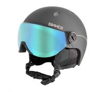 Sinner Titan Visor-Matte DK Grey-Blue Mirror Cat.2-L (59-62) Casco, Adulti Unisex, Multicolore (Multicolore)