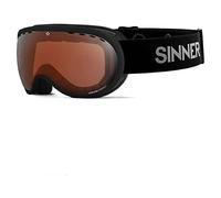 SINNER VORLAGE-Matte Black-Double Orange SINTEC Vent-Cat. S2 - Occhiali da sole, unisex, multicolore, taglia unica