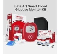 Sinocare Glucosio Nel Sangue con Strisce Reattive e Lancette Misuratore Glicemia