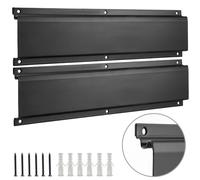 Sinoer, 2 organizer per attrezzi, 40,6 cm, in metallo, per garage e giardino, accessori di montaggio, compatibile con Sinoer per officina/garage