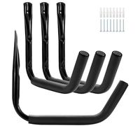 Sinoer Set di ganci resistenti per kayak, ganci da parete per garage e kayak, per casa, garage, stoccaggio, sci, bici, scale, kayak, portata fino a 45 kg (38,1 cm), 4 pezzi